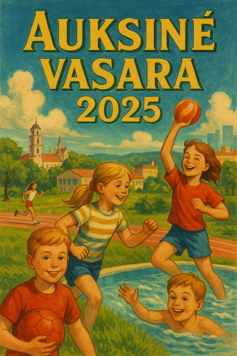 Read more about the article KVIEČIAME Į VAIKŲ VASAROS STOVYKLĄ „AUKSINĖ VASARA 2025“!